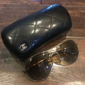 Chanel Aviator Sunglasses